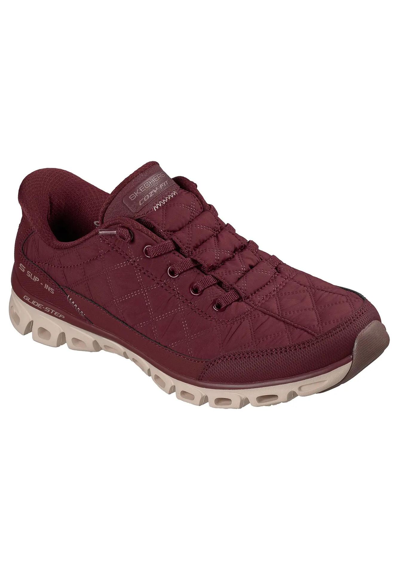 Buty SKECHERS 104556S GLIDE STEP AT EASE Bordeaux
