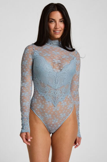 Hunkemöller Body Jude Niebieski