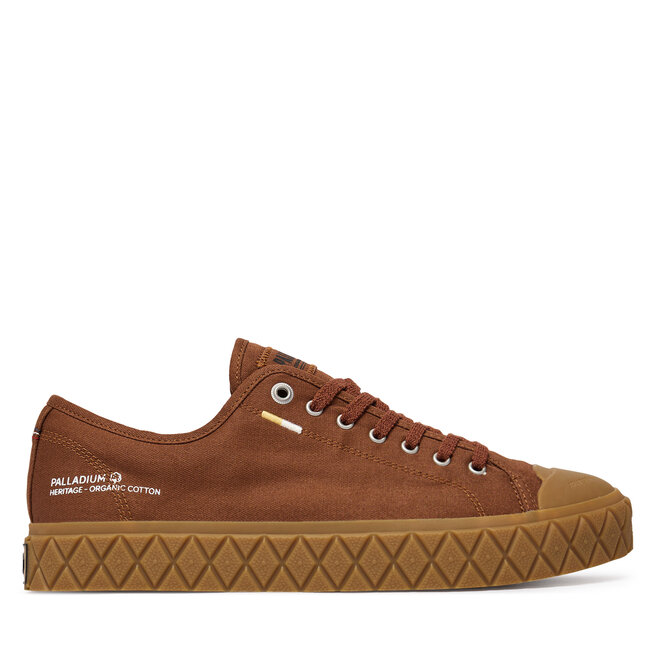Trampki Palladium 74447-212-M Brązowy