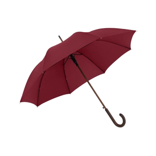 Parasol Damski Długi Automatyczny Derby Oslo 103cm Kolor Bordowy