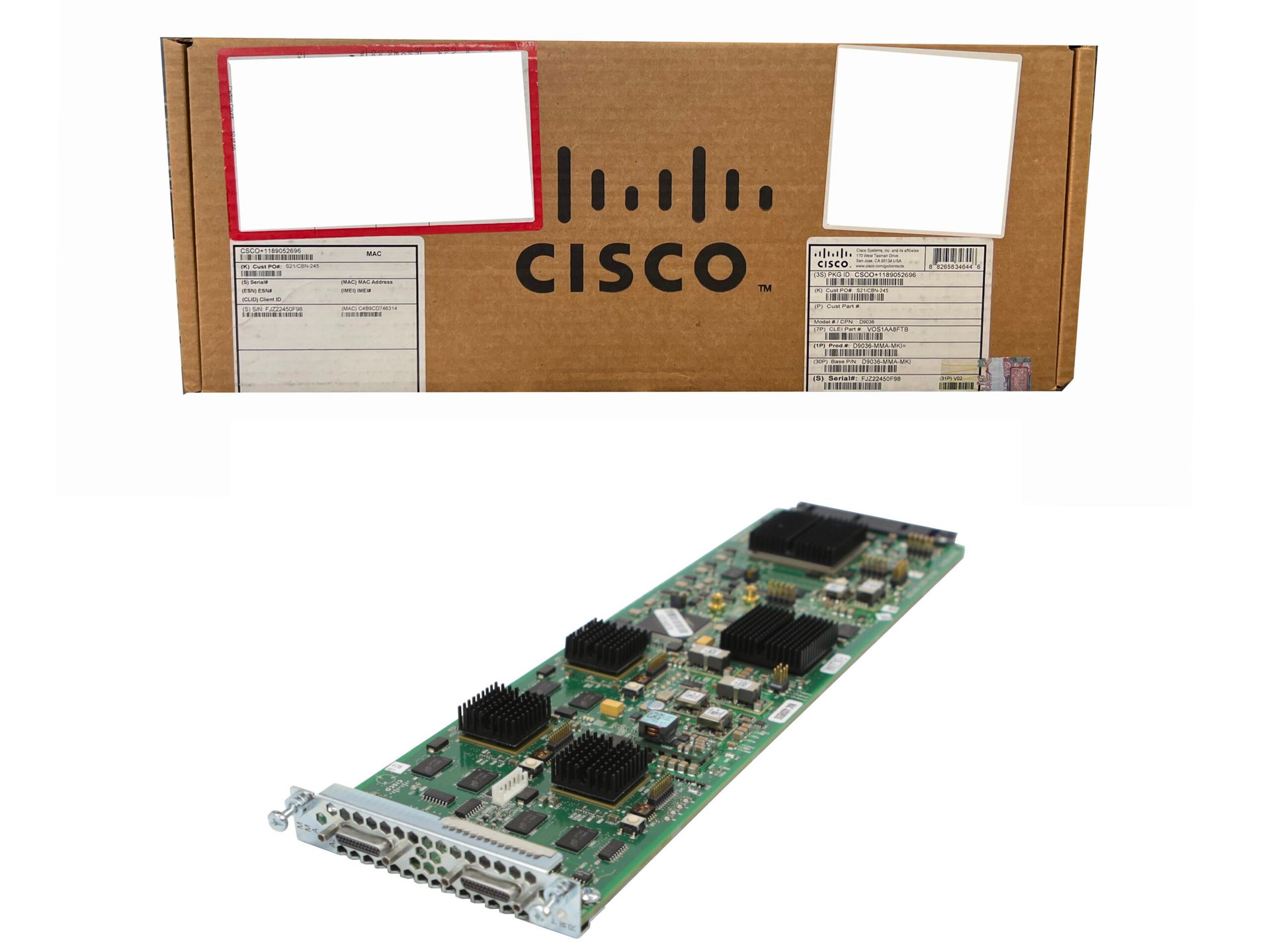 Moduł Audio Cisco D9036-MMA-MKI 74-7583-01 do Cisco D9036
