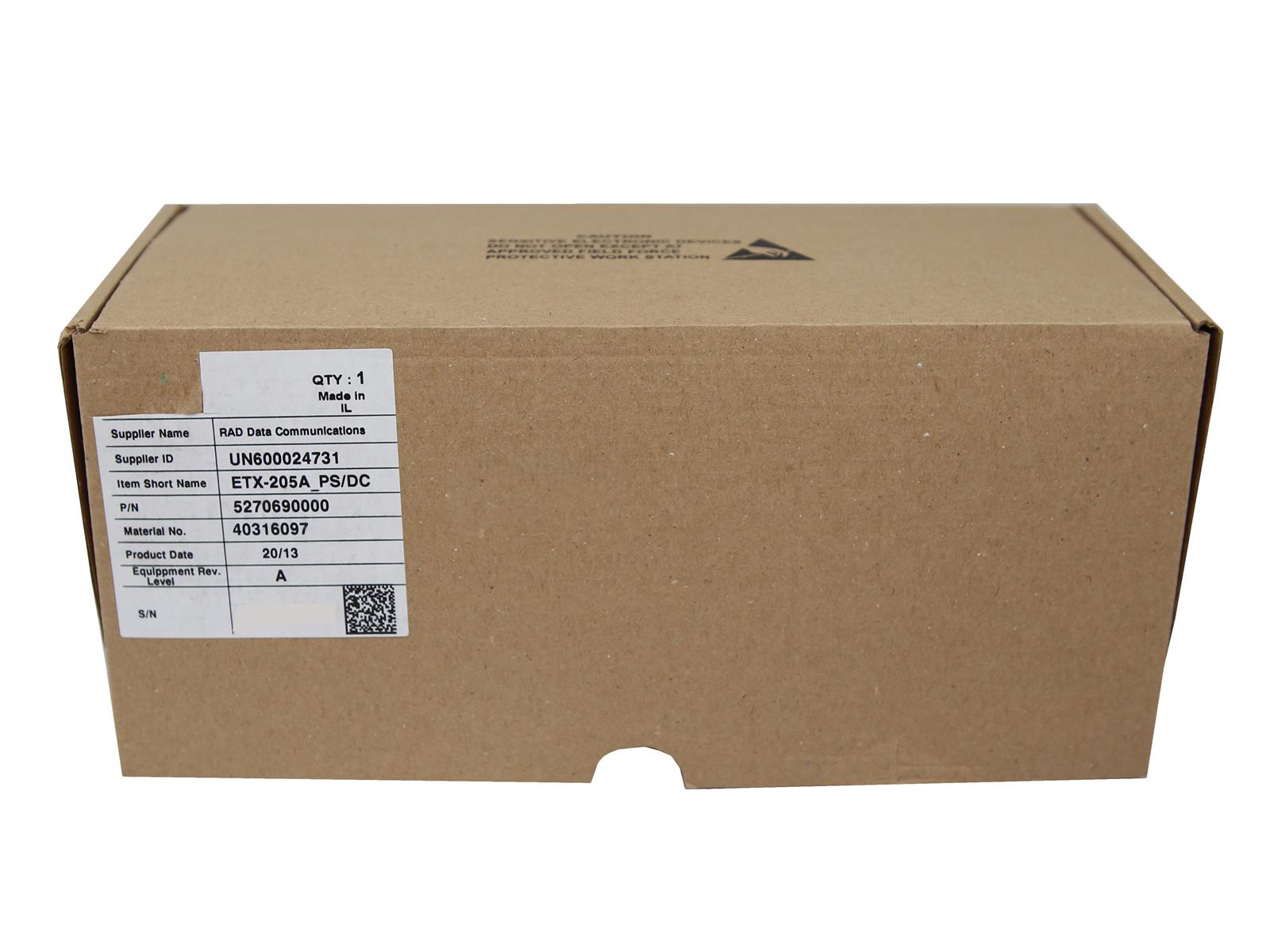 Zasilacz RAD ETX-205A_PS/DC Do ETX-205A Nowy 4249
