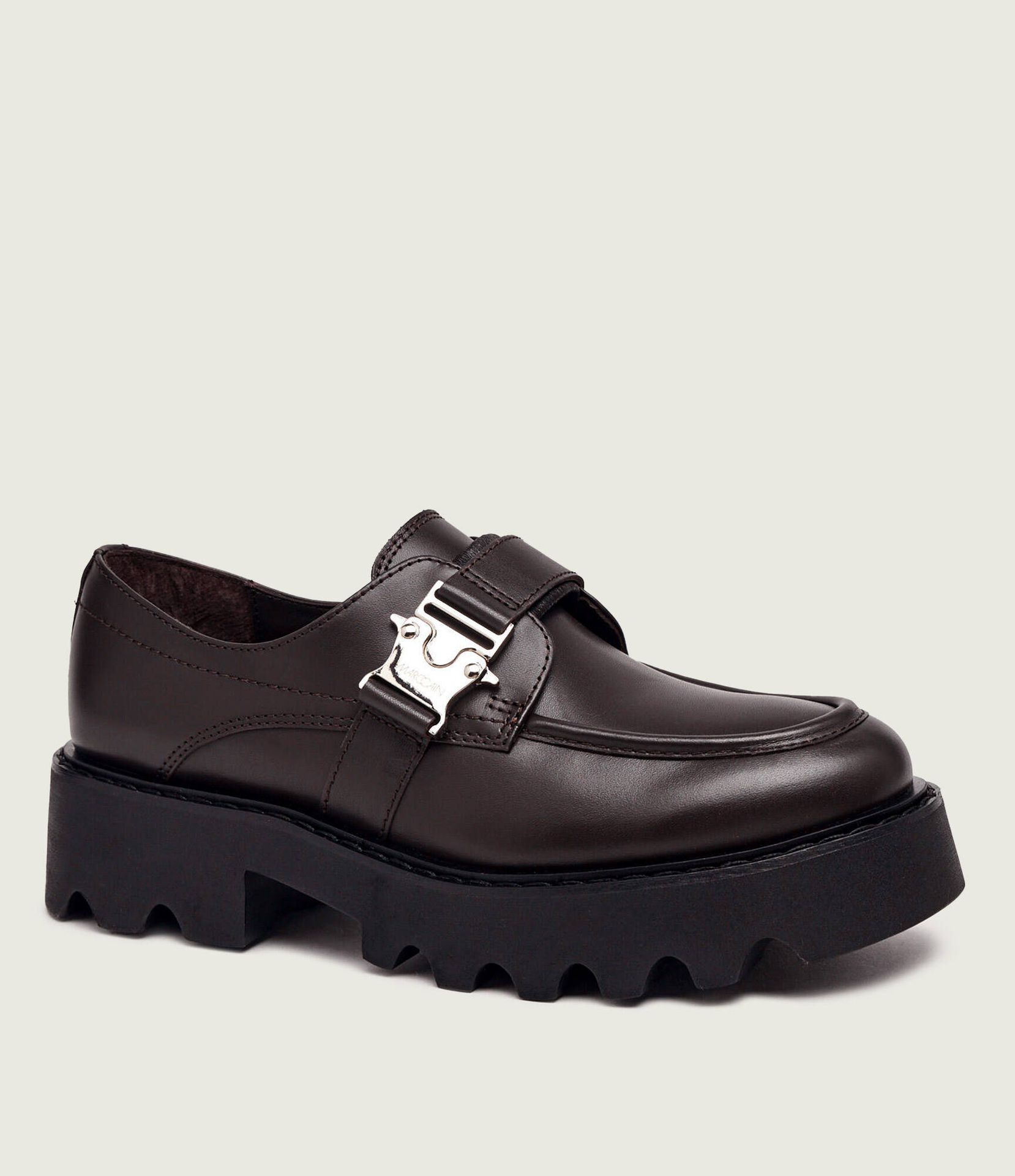 Marc Cain Skórzane loafersy
