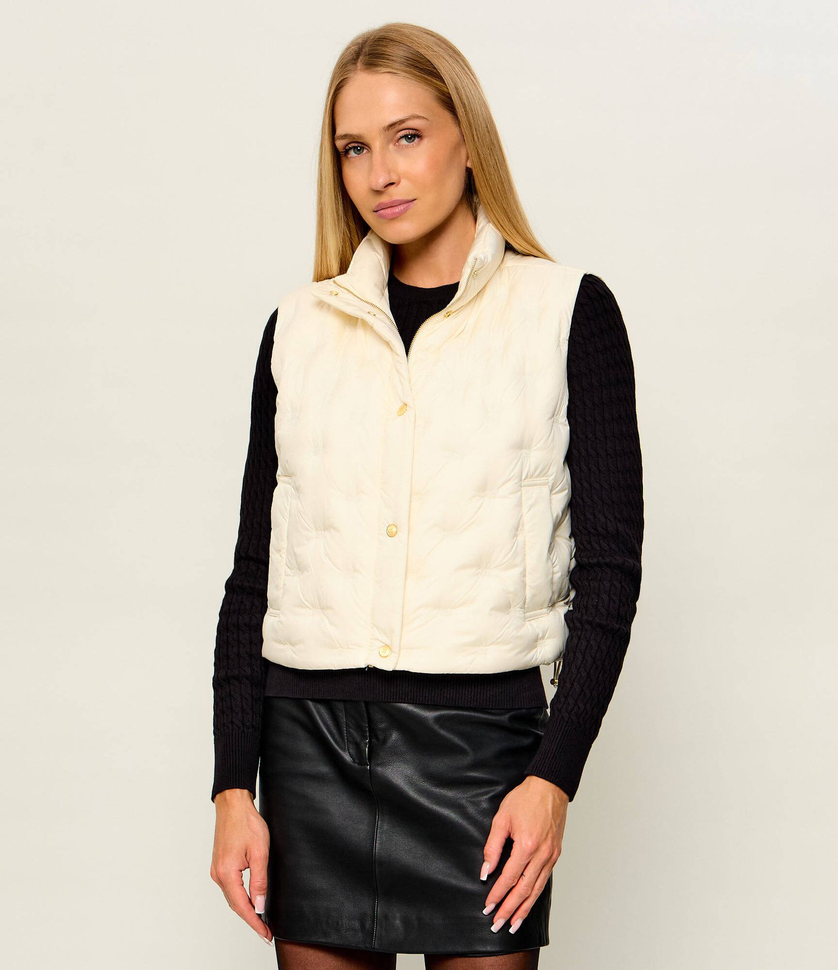 Tommy Hilfiger Puchowy bezrękawnik Regular Fit