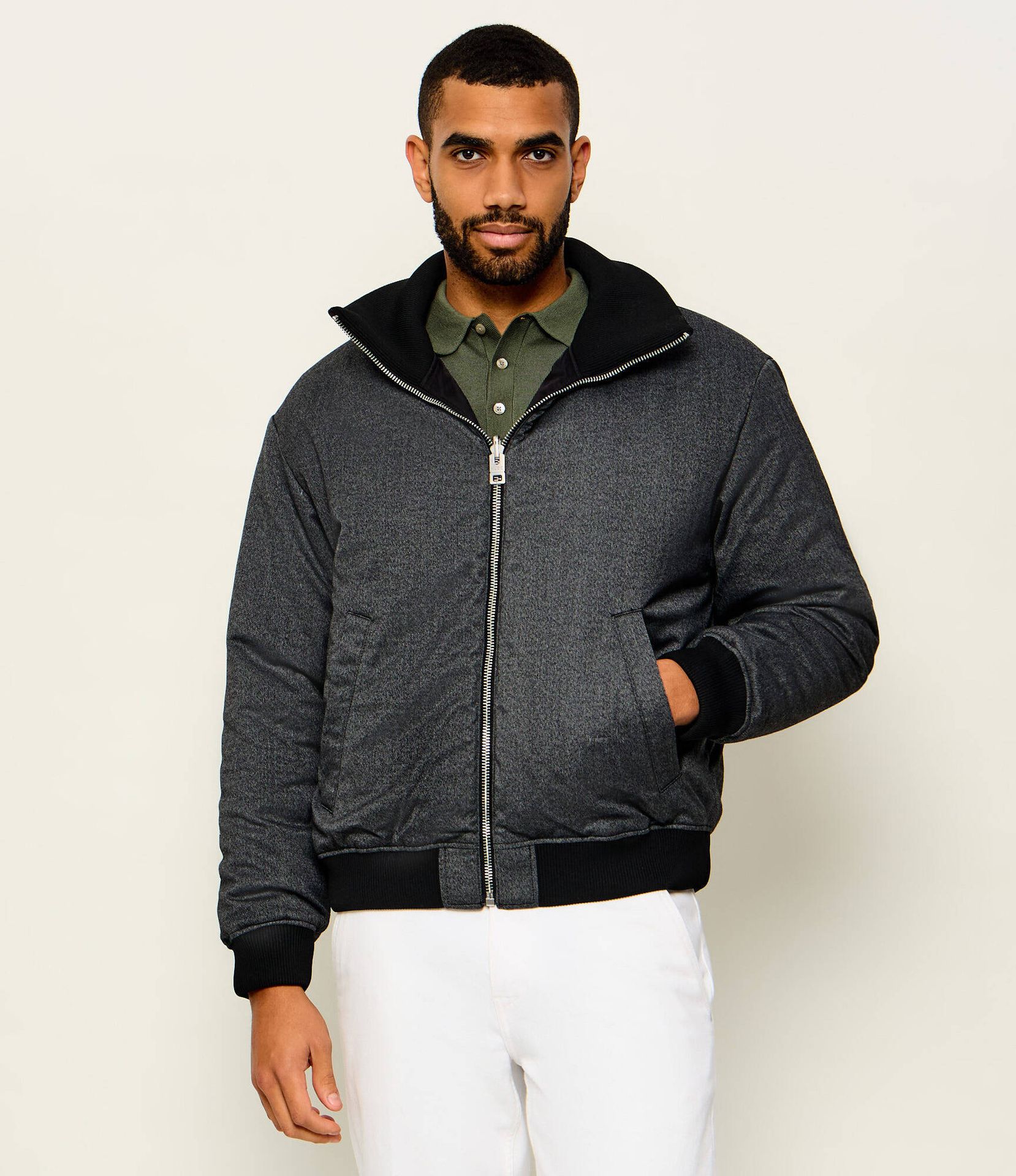 HUGO Dwustronna kurtka Bremo2641 Regular Fit