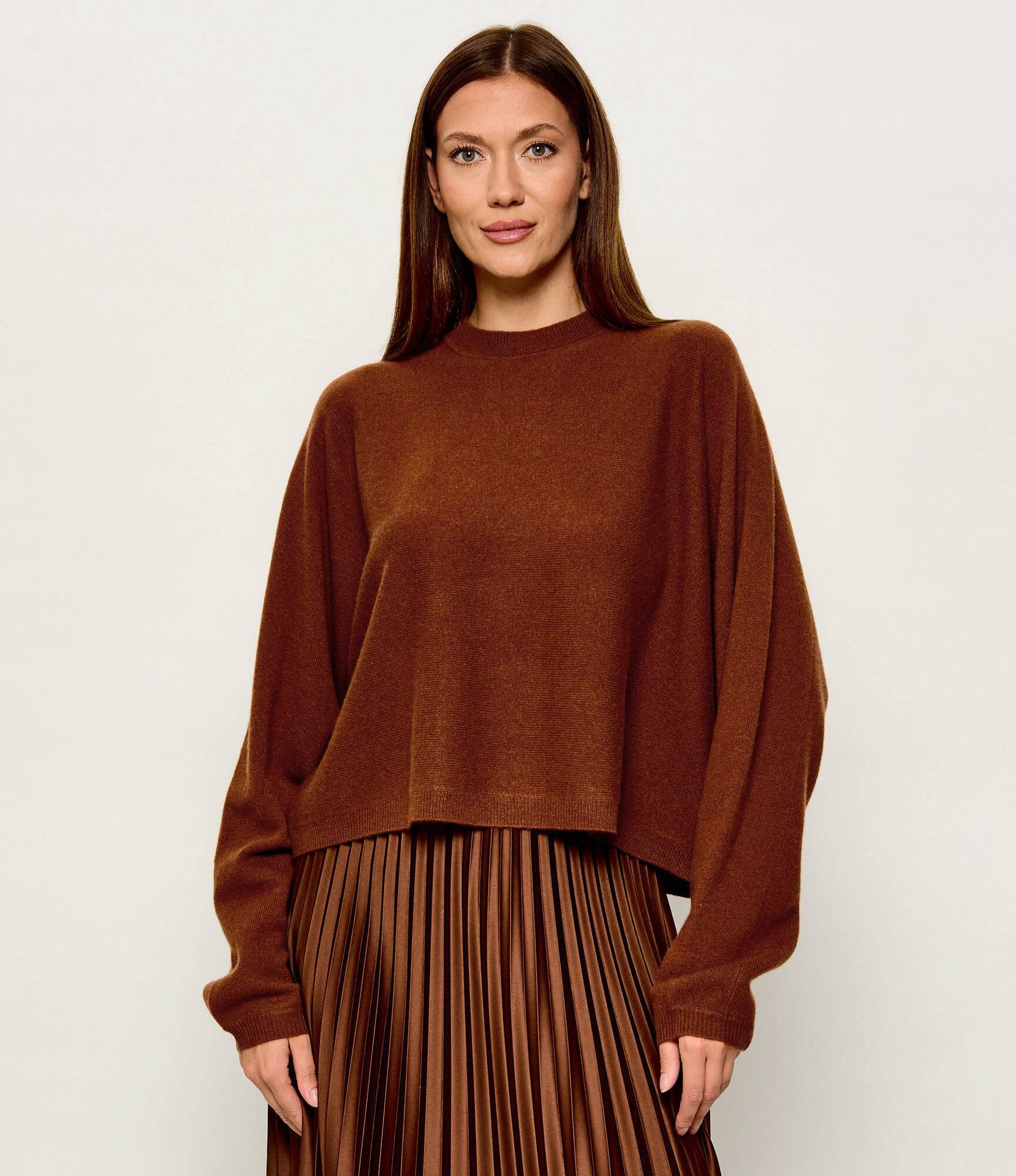 Marella Kaszmirowy sweter Mllcera Loose fit