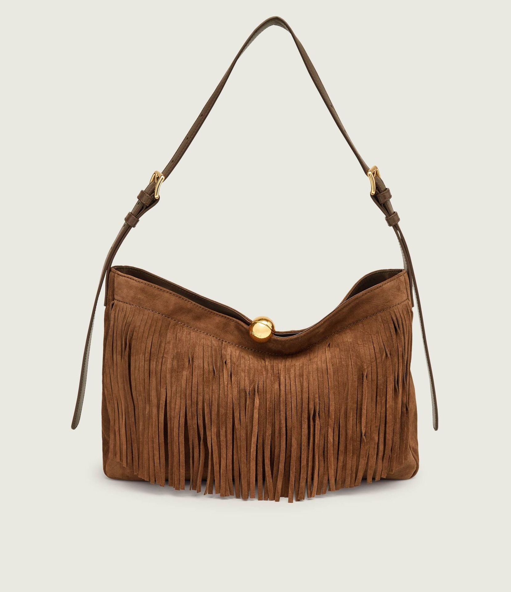 Furla Torebka na ramię Furla Sfera zamsz