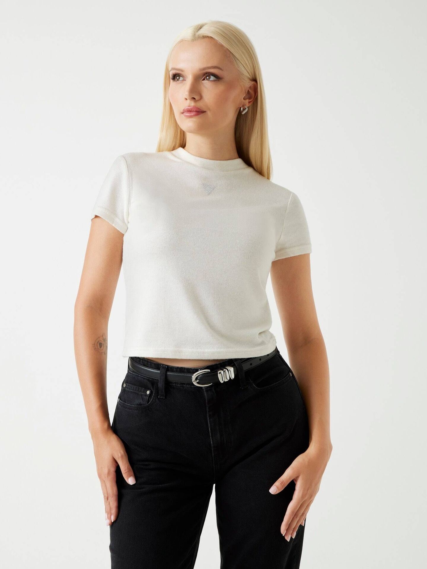 GUESS Bluzka Licia Slim Fit