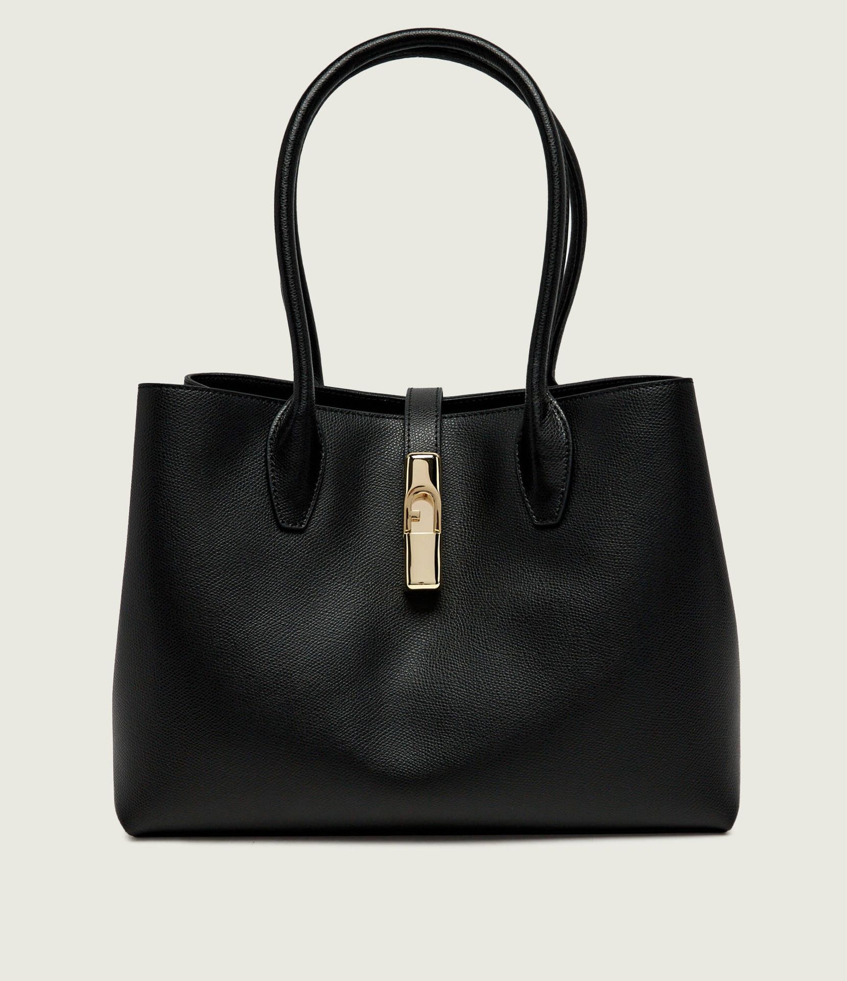 Furla Skórzana shopperka Furla Goccia