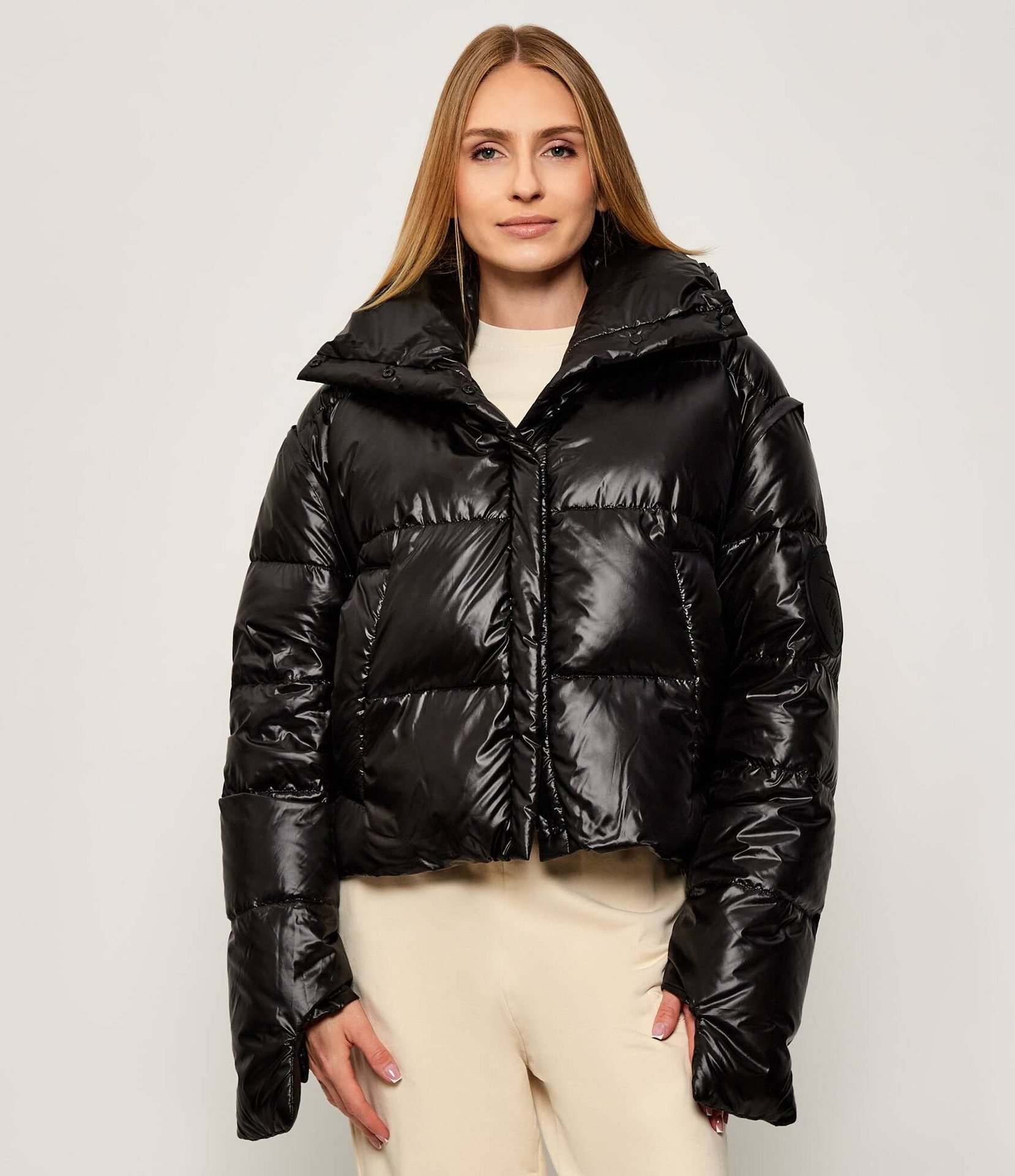 MMC Puchowa kurtka 2w1 RAFO Cropped Fit