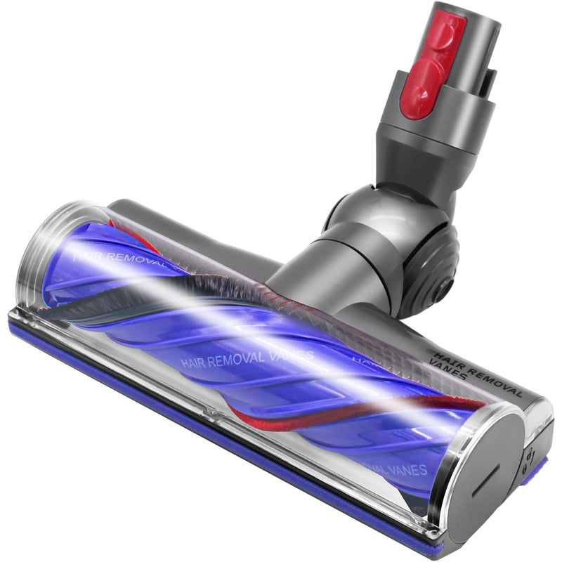 Głowica szczotki do Dyson V7 V8 V10 V11 V15, szczotka elektryczna do Dyson SV10 SV11 SV12 SV14 Turboszczotka wymienna Akcesorium zapobiegające plątani