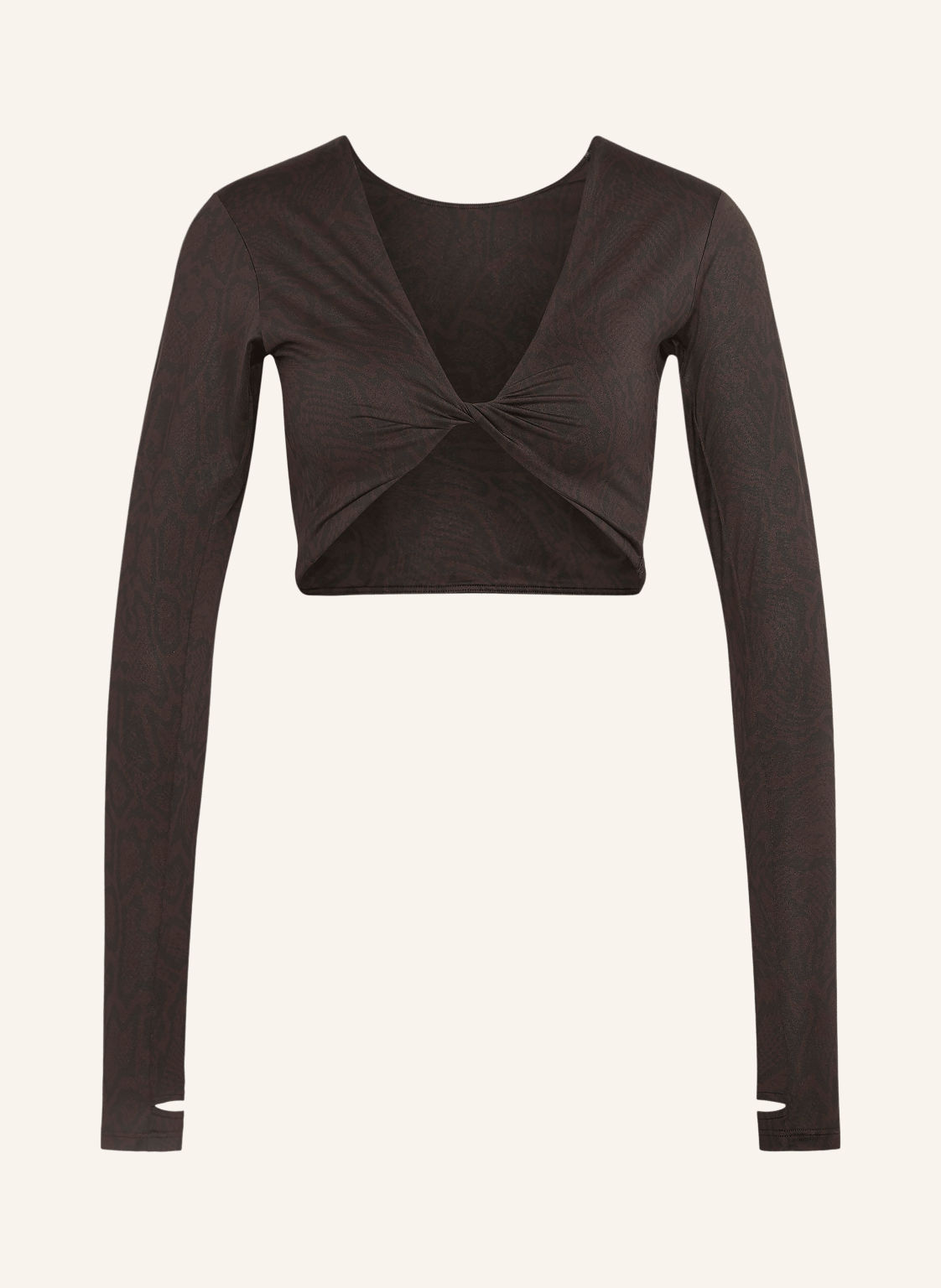 Adidas Krótki Top Primelift braun