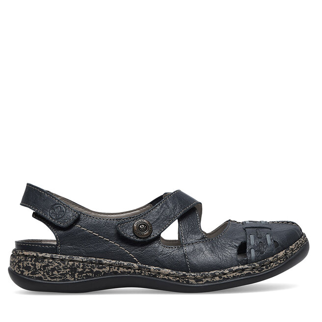 Sandały Rieker 46377-14 Niebieski