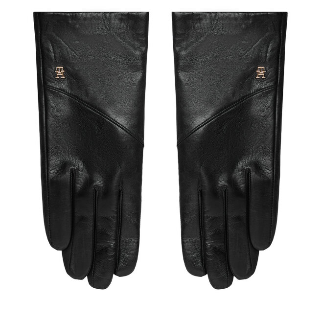 Rękawiczki Tommy Hilfiger AW0AW19129 Czarny