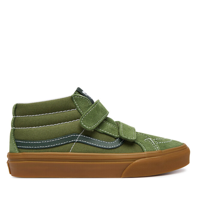 Sneakersy Vans Sk8-Mid Reissue V VN000CYRGRK1 Zielony ciemny