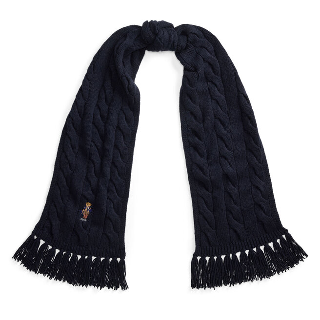 Szalik Polo Ralph Lauren 455P18119001 Granatowy