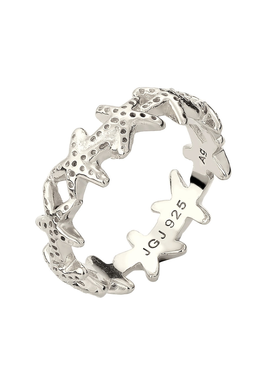 Elli Pierścionek Damski Rozgwiazda 925 Sterling Silver Pierścionki 1 ct
