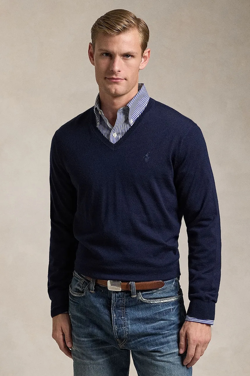 Polo Ralph Lauren sweter wełniany męski
