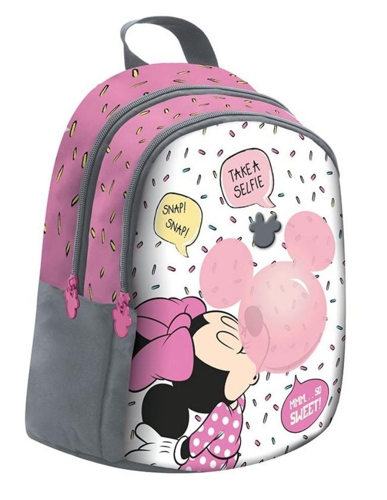 Plecak szkolny dla chłopca i dziewczynki różowy Beniamin Minnie Mouse
