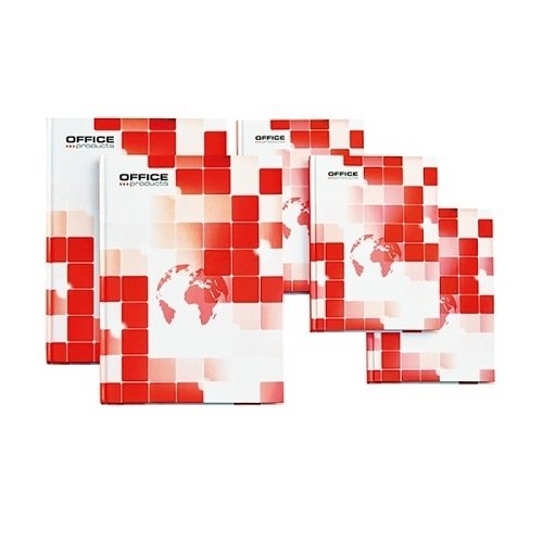 Brulion A5 office products kratka+margines