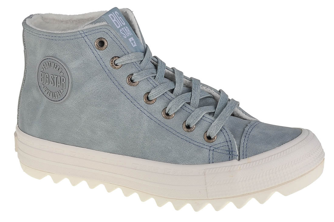 Big Star, Trampki damskie, Shoes Big Top, EE274115, Niebieski, rozmiar 39