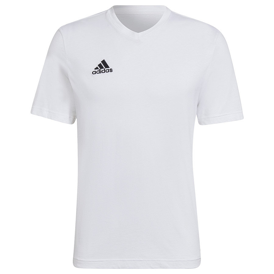 Koszulka męska adidas Entrada 22 Tee HC0452, biała, rozmiar L