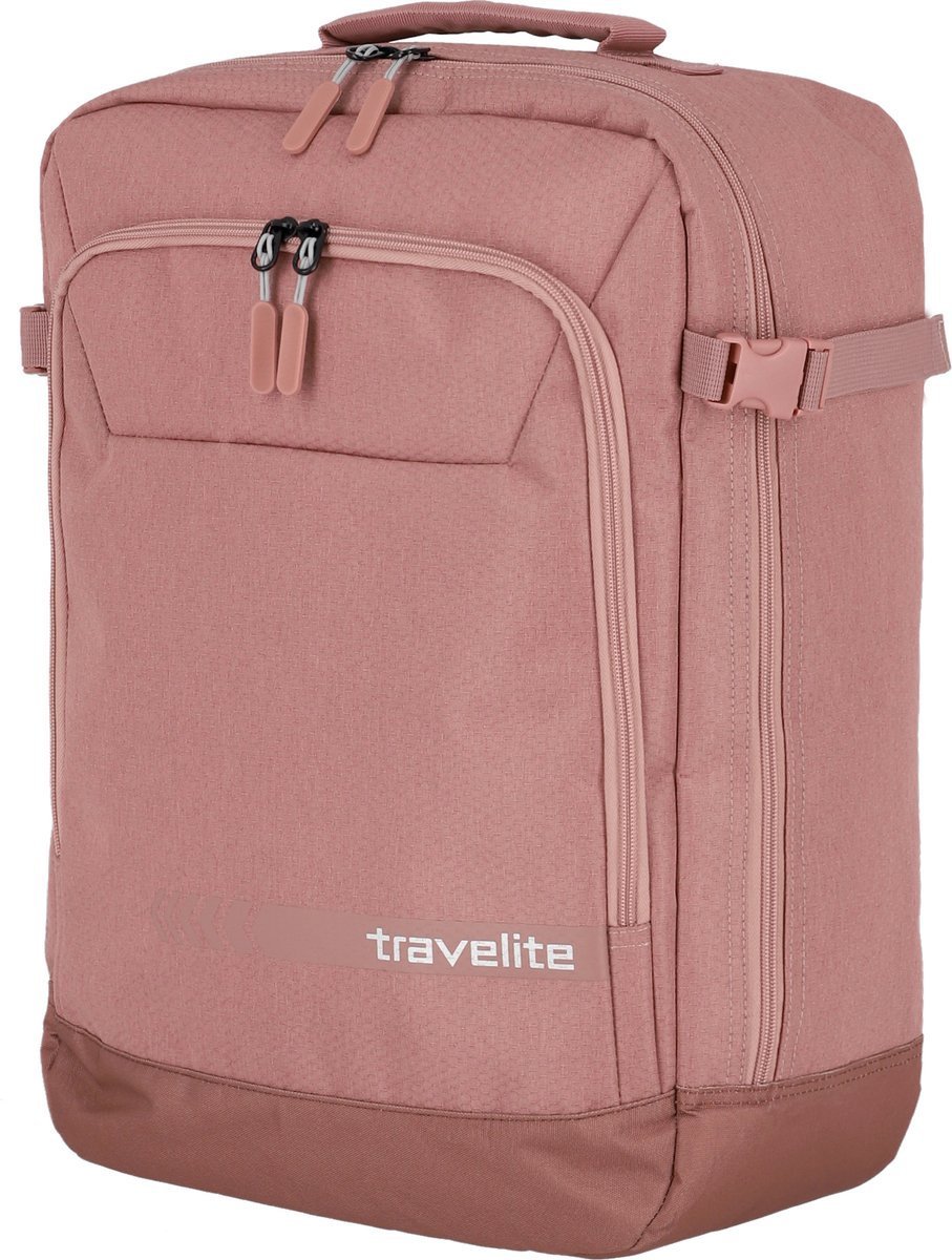 Plecak torba podręczna Travelite Kick Off 35L różany