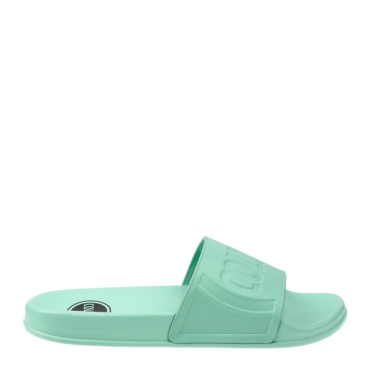 Colmar, Klapki męskie Slipper Logo Sea, zielony, rozmiar 38