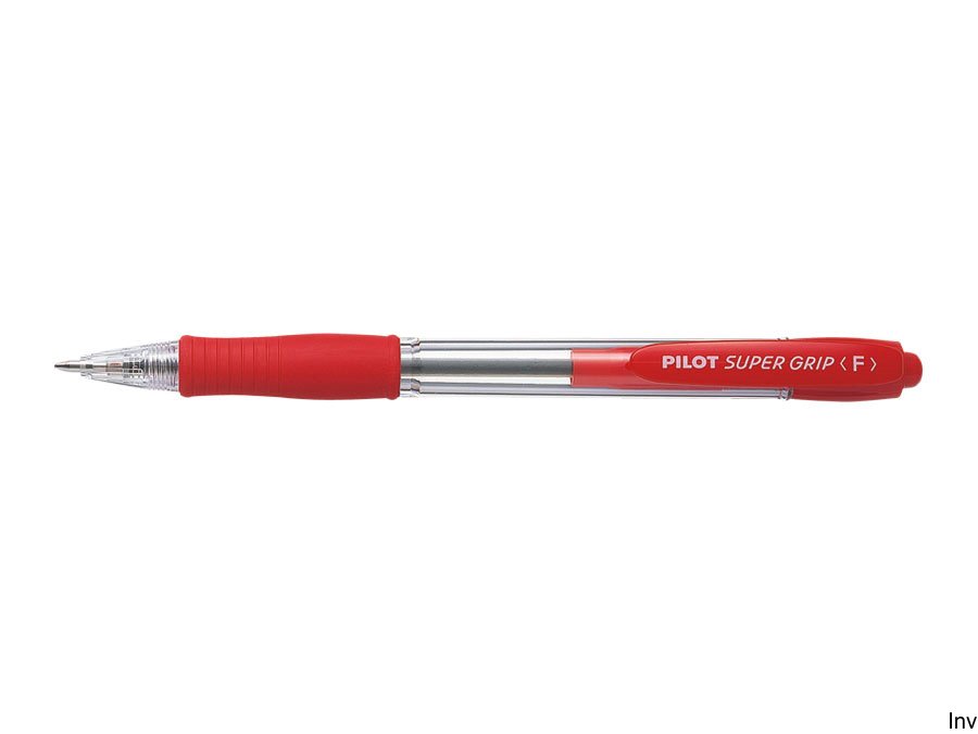 Pilot  Długopis Olejowy Super Grip Czerwony Pibpgp-10R-R