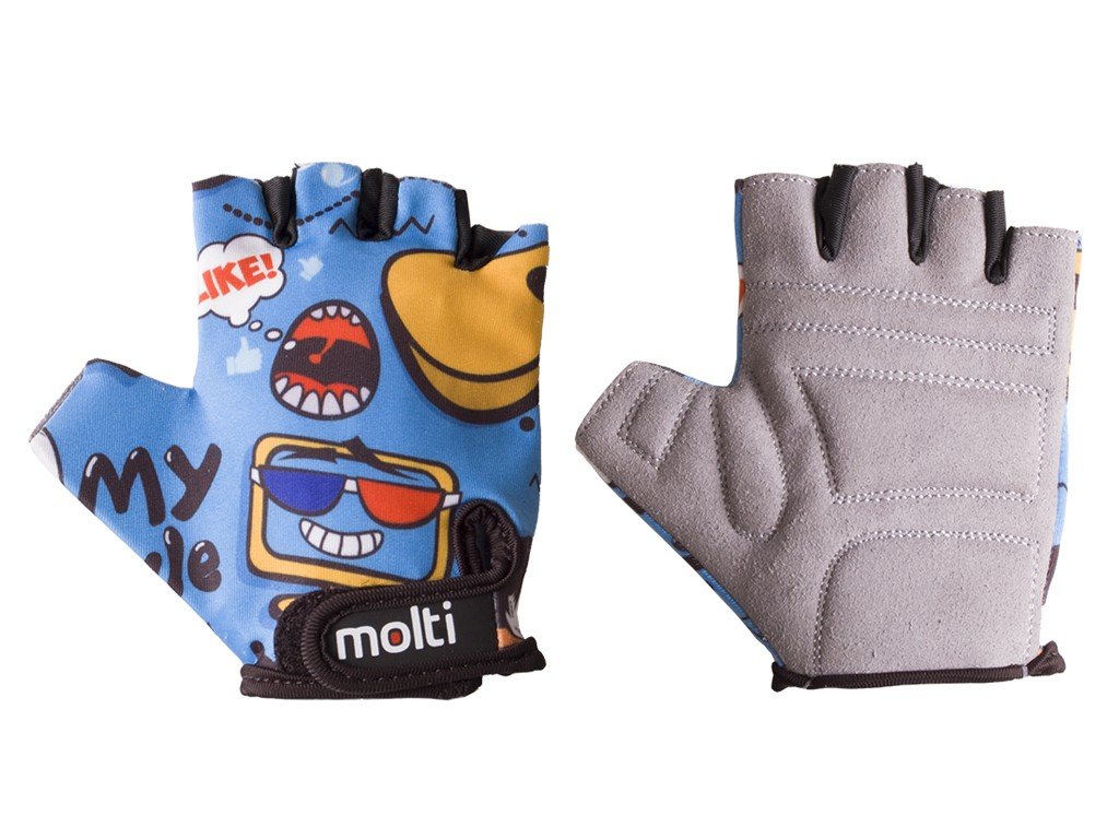 Rękawiczki row MOLTI BOY3 45104 niebieskie S