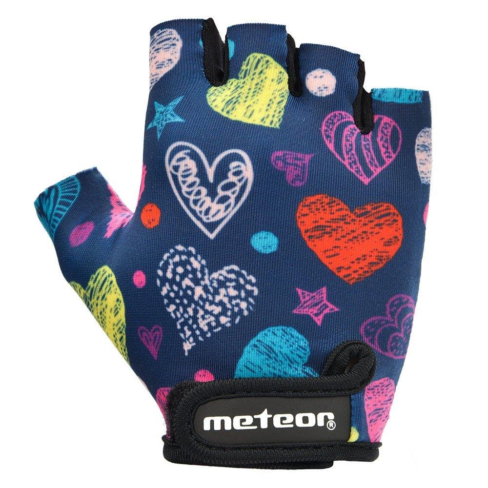 Rękawiczki Rowerowe Meteor Kids M Hearts