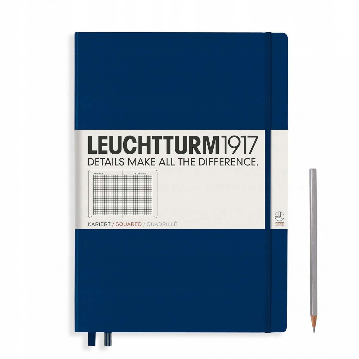 Leuchtturm1917 Notatnik Master Classic A4+ Kratka