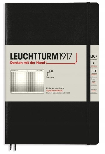Leuchtturm1917 Notatnik Notes Miękki B6 Kratka