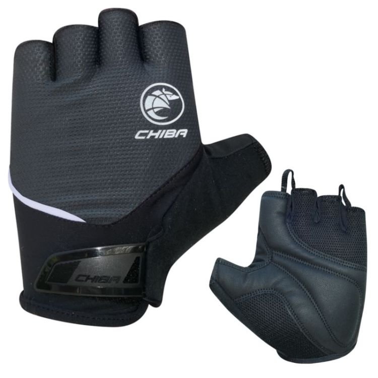Rękawiczki rowerowe Chiba SPORT GREY L