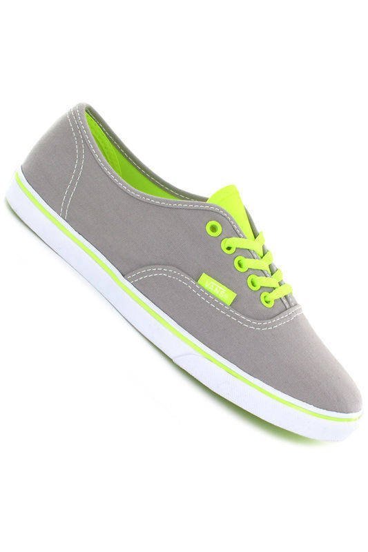 trampki damskie VANS - AUTHENTIC LO PRO NEON GREY YELLOW-36