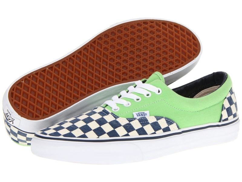 trampki damskie VANS - ERA VAN DOREN CHECKER/GREEN-36