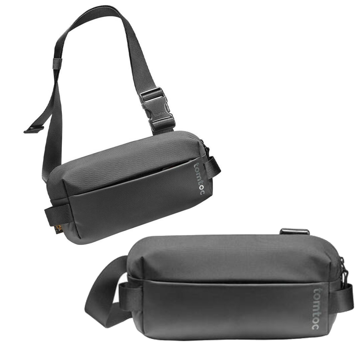 TOMTOC Explorer-T21 Torba na ramie 4L czarny