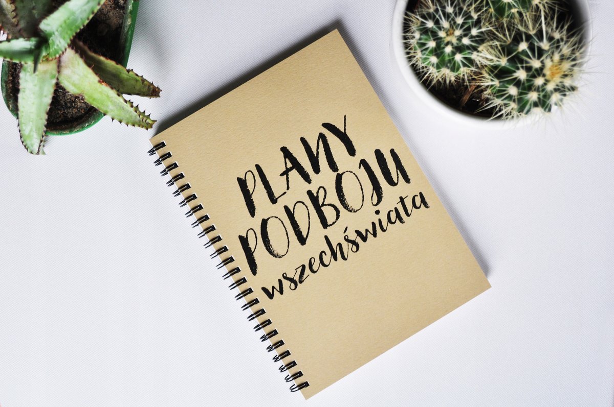 Plany podboju wszechświata, notatnik dla podróżnika, notes, Sowia Aleja