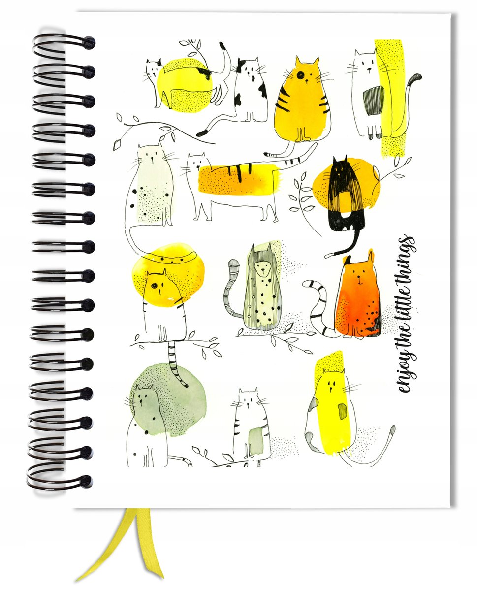Bullet journal 180 stron notatnik zeszyt w kropki A5+ notes
