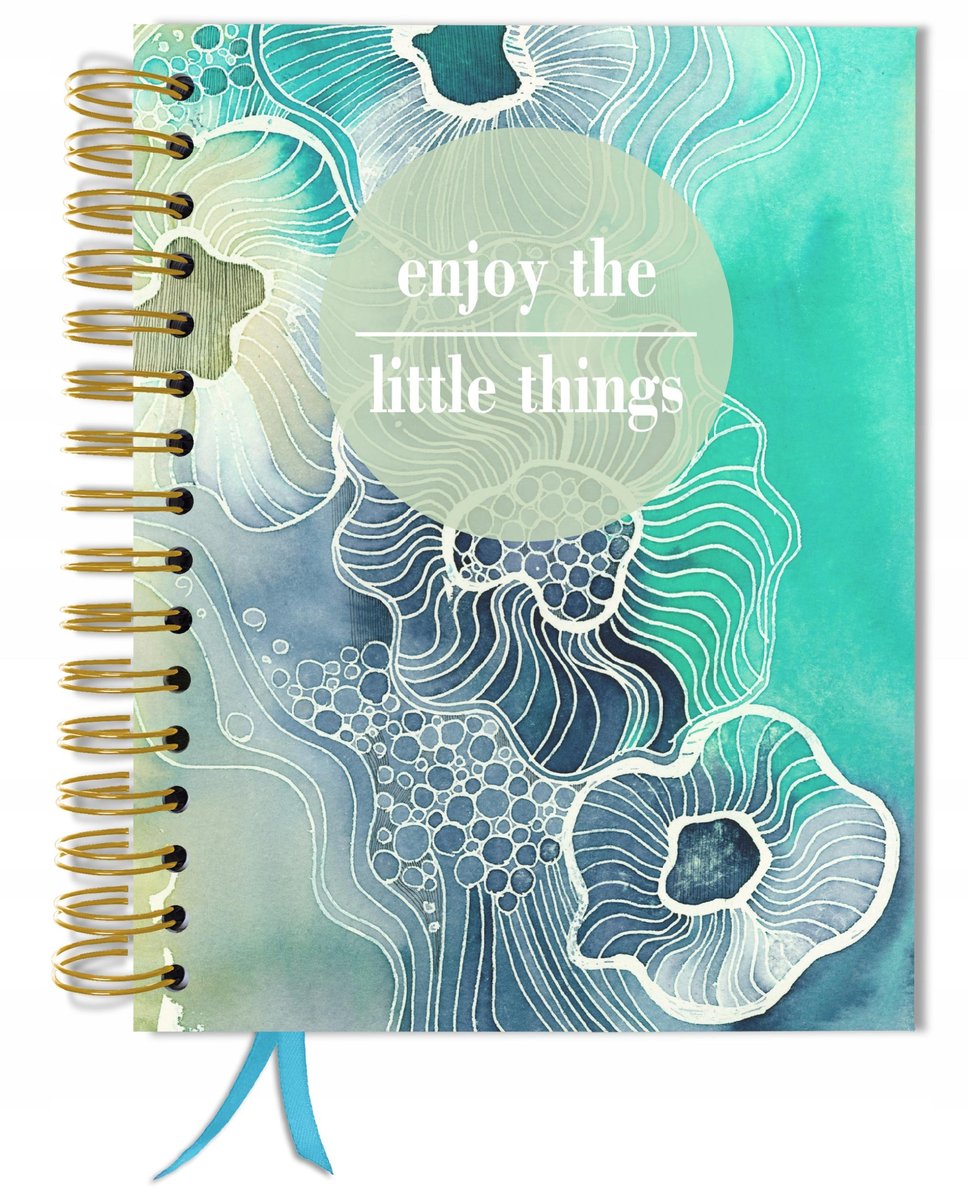 Bullet journal 180 stron notatnik zeszyt A5 kropki pamiętnik
