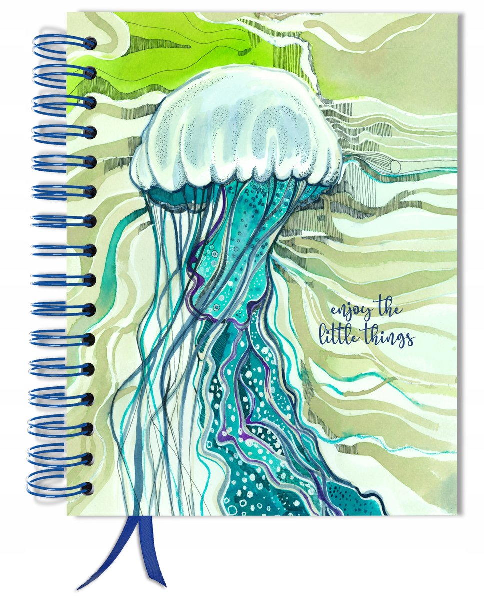 Bullet journal 180 stron notatnik pamiętnik A5 kropki zeszyt
