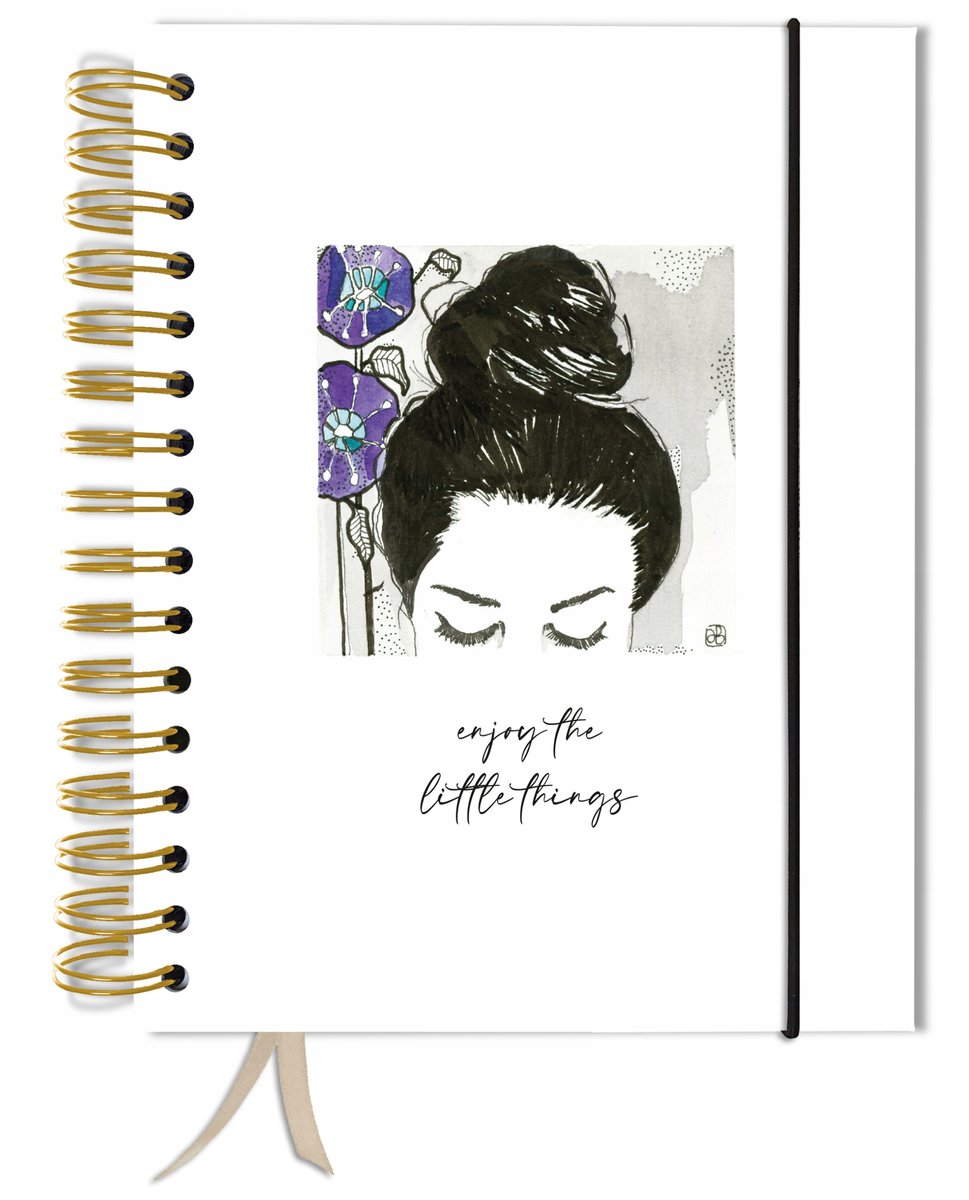 Bullet journal 180 stron notes planer zeszyt A5+ bujo kropki