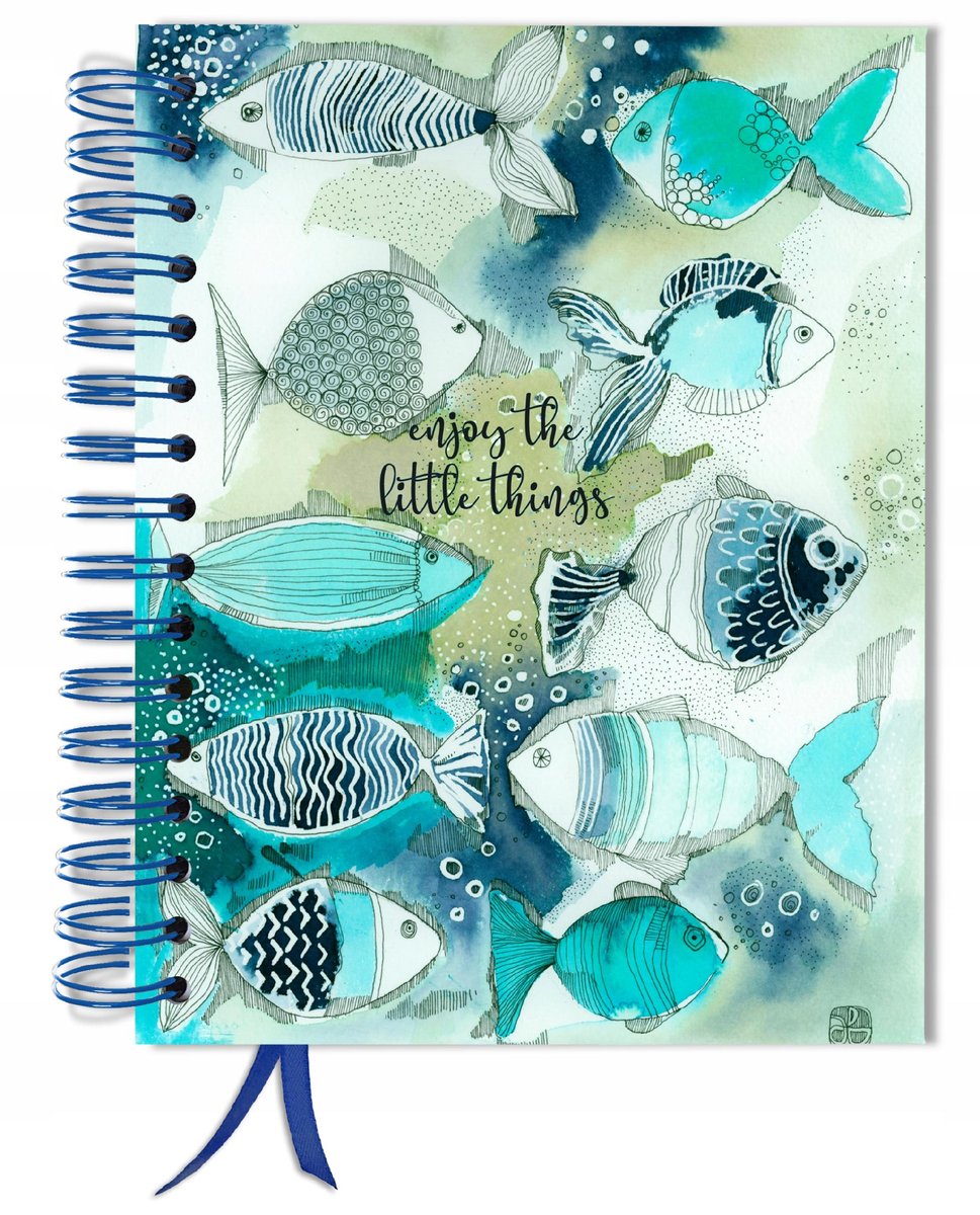 Bullet journal 180 stron notatnik zeszyt w kropki A5+ notes