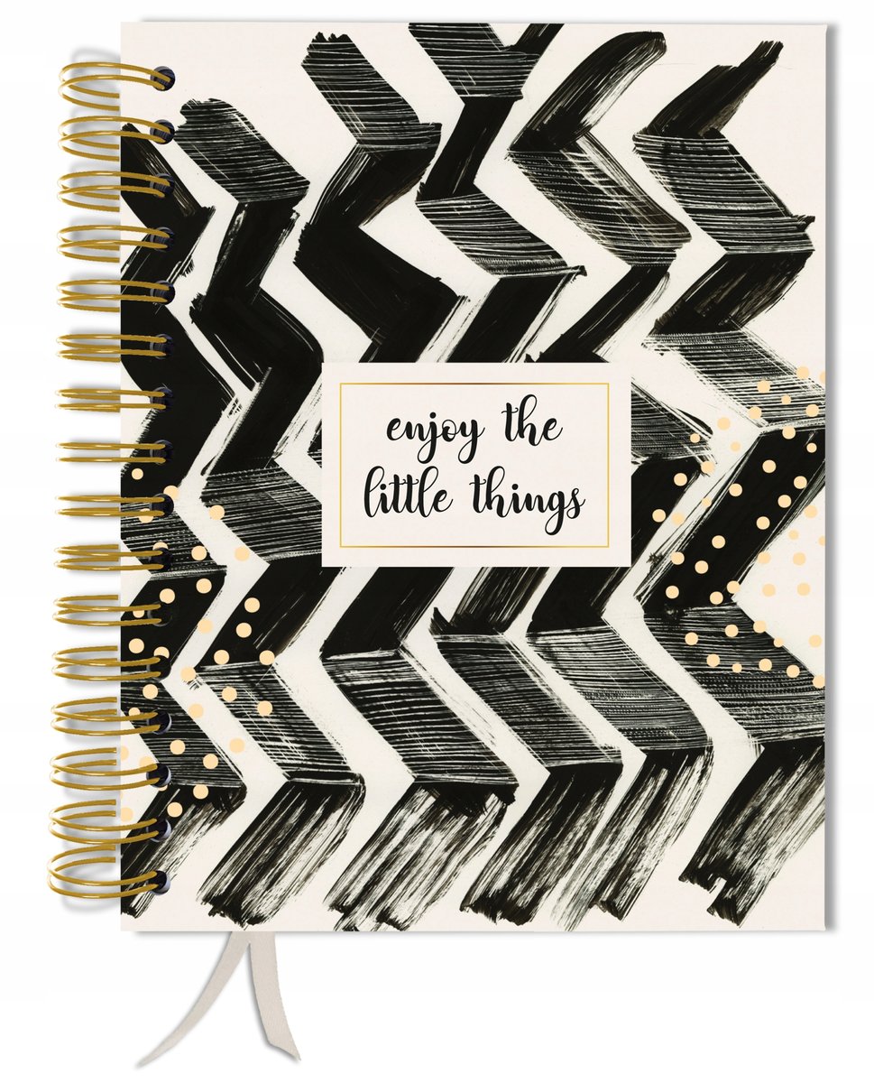 Bujo Bullet journal 180 stron zeszyt A5+ w kropki pamiętnik
