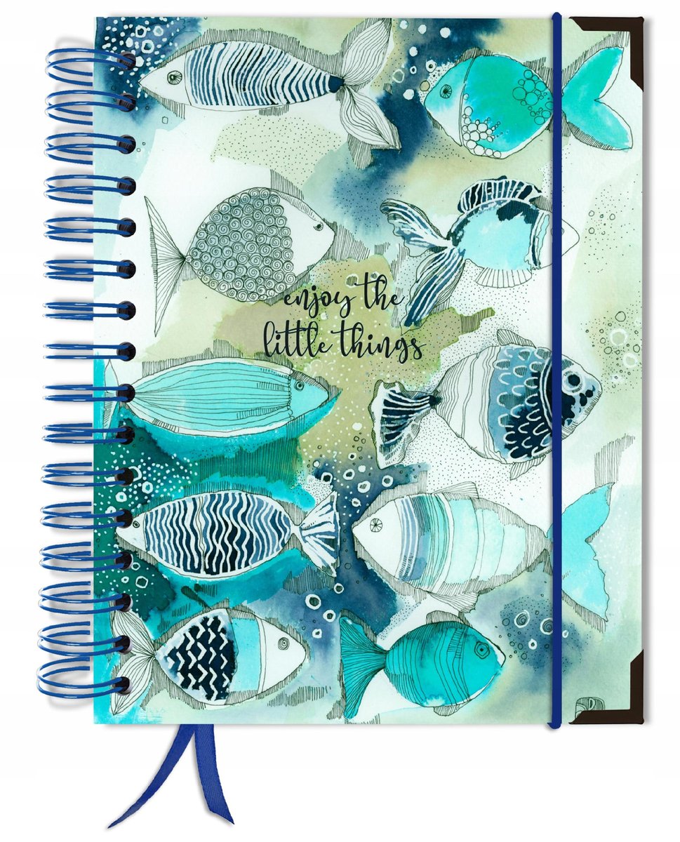 Bullet journal 180 stron notatnik zeszyt w kropki A5+ notes