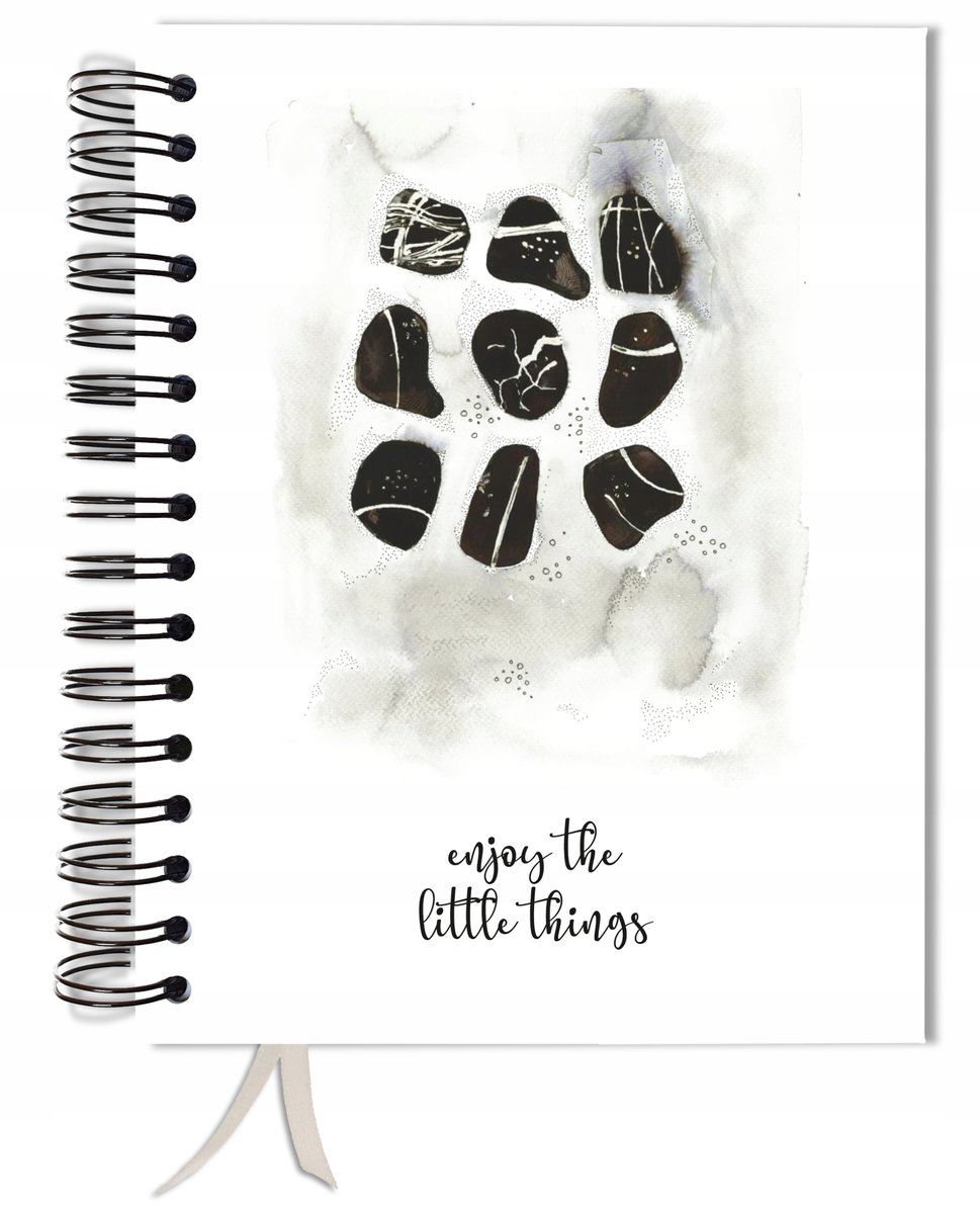 Bujo Bullet journal 180 stron zeszyt A5+ w kropki pamiętnik