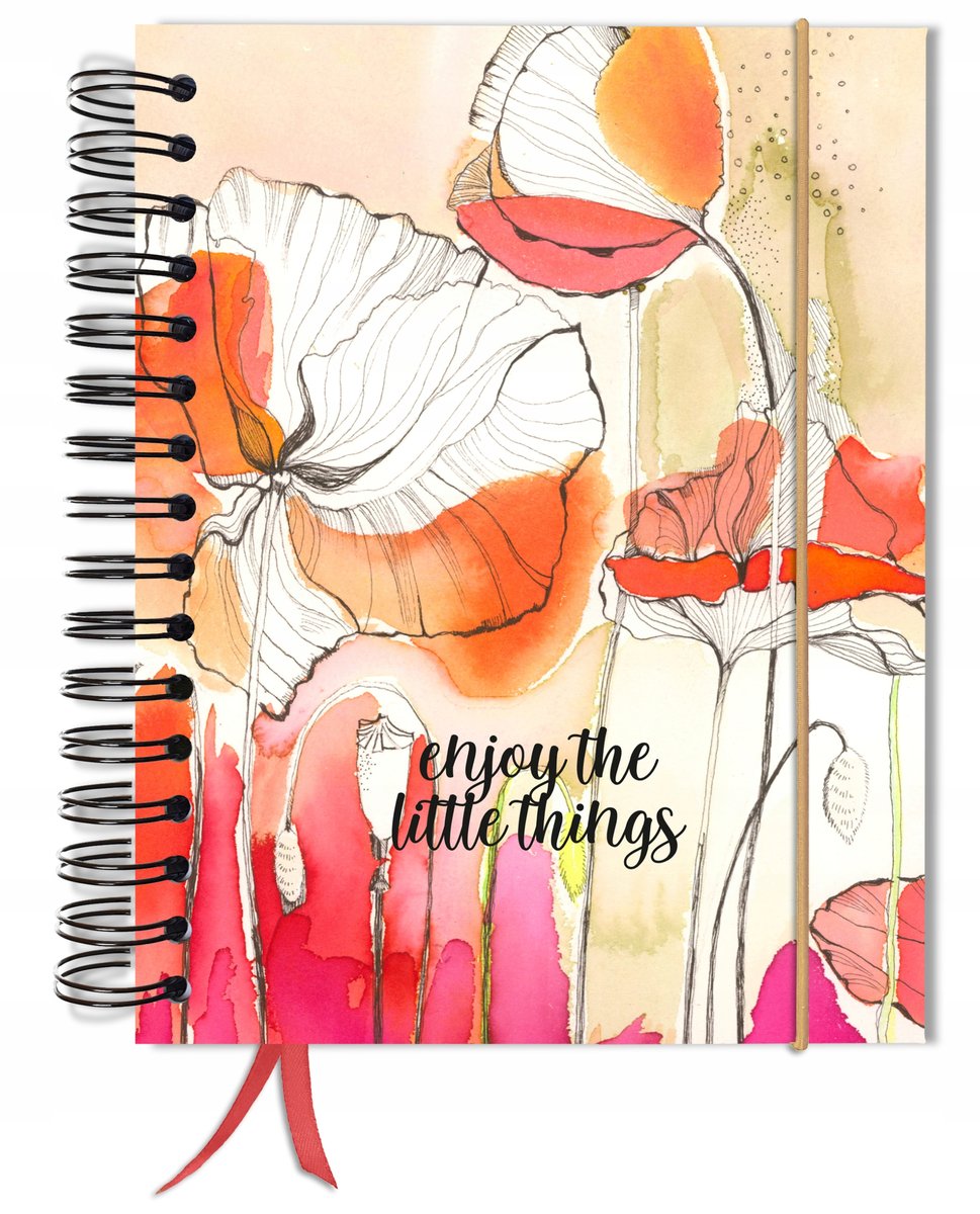 Bullet journal 180 stron notes planer zeszyt A5+ bujo kropki