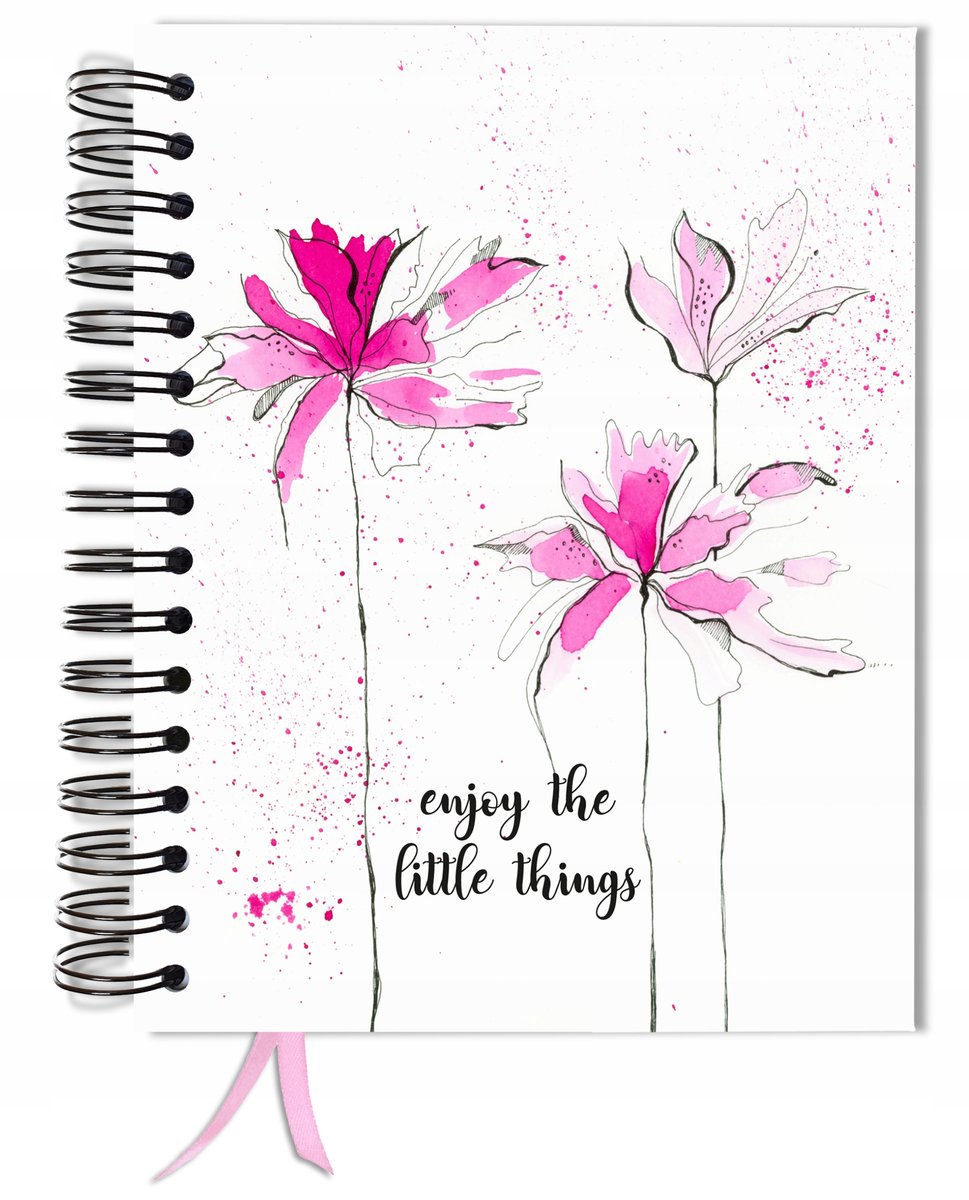 Bullet journal 180 stron notes planer zeszyt A5+ w kropki