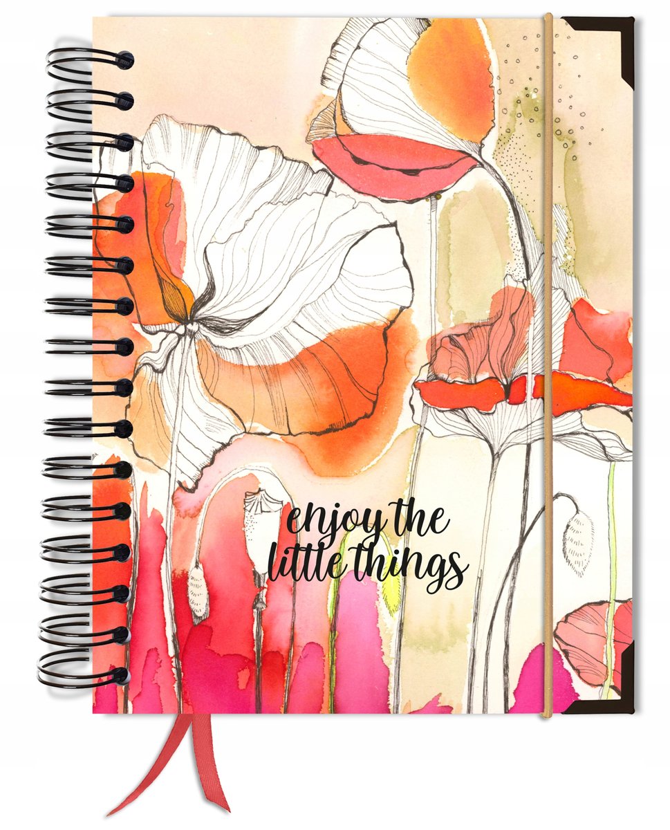 Bujo Bullet journal 180 stron zeszyt A5+ w kropki pamiętnik