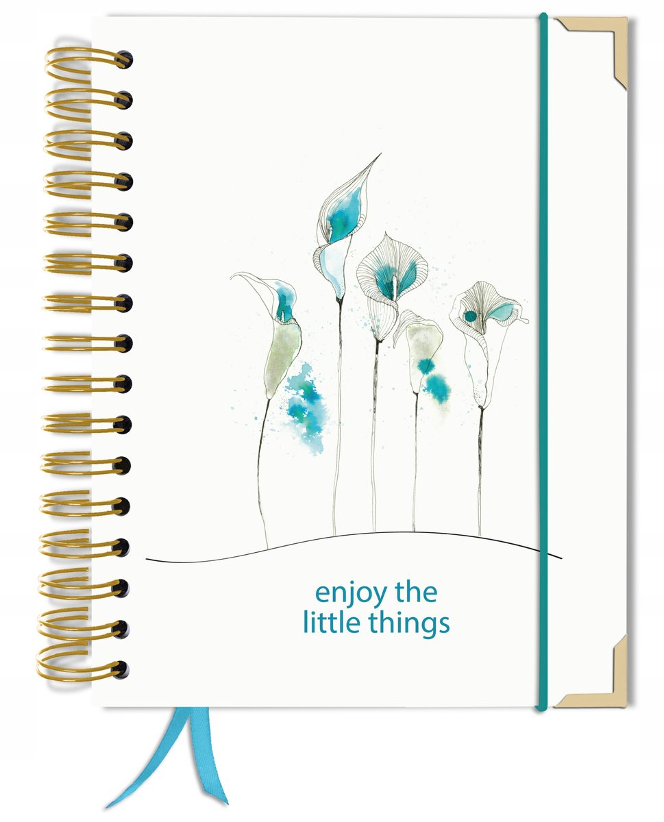 Bullet journal 180 stron notes planer zeszyt A5+ w kropki